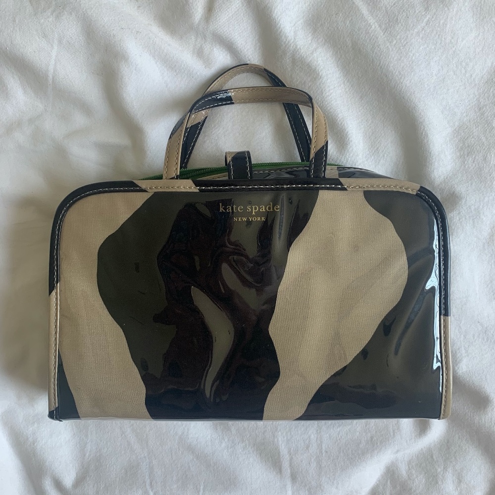 Kate Spade Camouflage Toiletry Bag